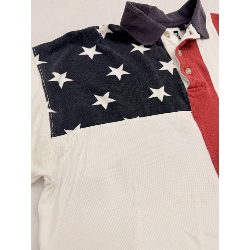 Roper Shirt Mens Medium 100% Cotton American Flag USA Western Button Patriotic - Picture 5 of 10